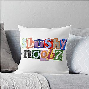 Slushy Ransom Letters Throw Pillow