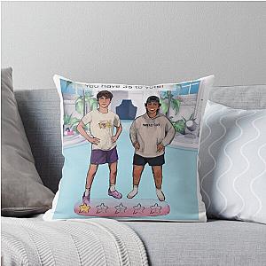 Slushy dress to impress Throw Pillow