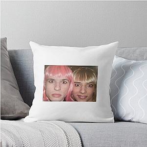 Funny Slushy Camp Design Throw Pillow