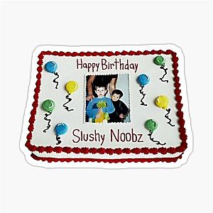 Happy Birthday Slushy Cake