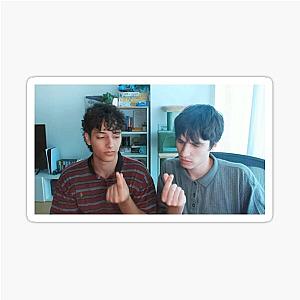 Martin and Hamzah Slushy Sticker
