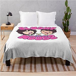 slushy noob merch Throw Blanket