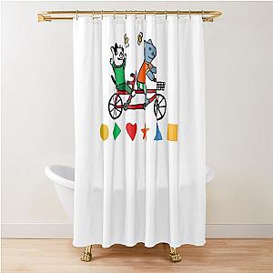 Slushy Noob Merch Shower Curtain