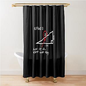 Slushy Martin Finds X Shirt Meme Funny Shower Curtain