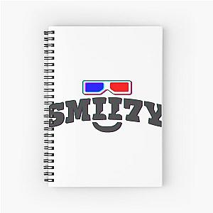 Smii7y Anaglyph   Spiral Notebook