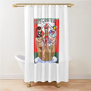 smii7y  among us Shower Curtain