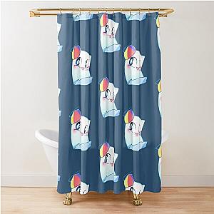 Smii7y Merch Smi7y Logo Shower Curtain