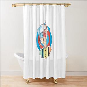 Smii7y youtuber funny game  Shower Curtain