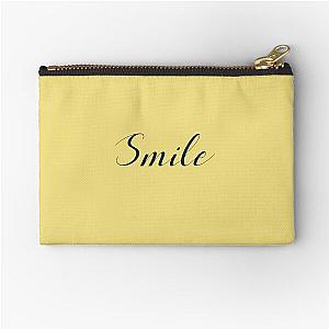 SMILE 2 Zipper Pouch