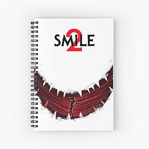 Aesthetic Smile 2 Horror Movies Graphic Spiral Notebook