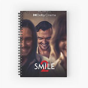 Aesthetic Smile 2 Horror Movies Graphic Spiral Notebook