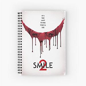 Aesthetic Smile 2 Horror Movies Graphic Spiral Notebook