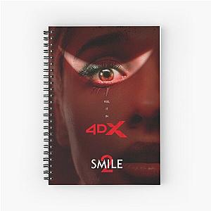 Aesthetic Smile 2 Horror Movies Graphic Spiral Notebook