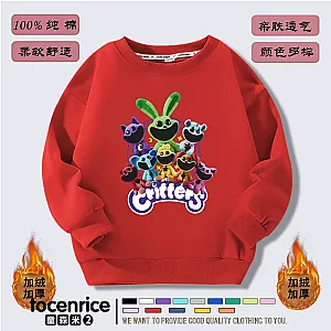Poppy Playtime Chapter 3 The Smiling Critters Characters Hooded Sweater