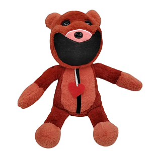 30cm Red Bobby BearHug Smiling Critters Cartoon Stuffed Animal Plush