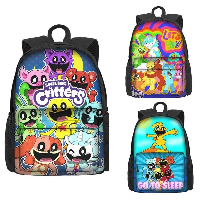 Smiling CrittersLarge Capacity Multi-purpose Bag Backpacks | Smiling ...