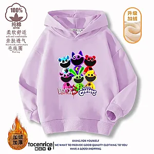 Poppy Playtime Chapter 3 The Smiling Critters Characters Print Hoodies