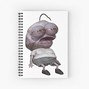 Smiling Friends Depressed Pim - Adult Swim Spiral Notebook