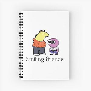 Smiling friends t-shirts  Spiral Notebook