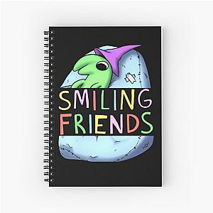 Gleb Smiling Friends Spiral Notebook