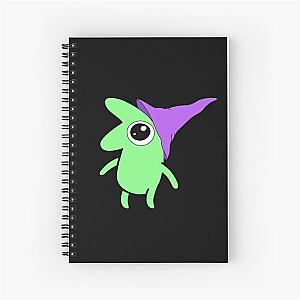 Glep Cute, Glep's Audition at Mr. Frog Show, Smiling Friends Spiral Notebook