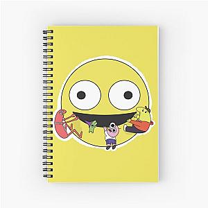 Smiling Friends Logo 2 Spiral Notebook