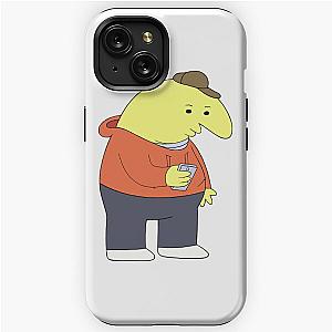 Smiling Friends Charlie With Phone - Adult Swim iPhone Tough Case