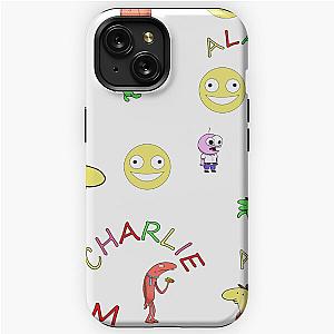 Smiling Friends Characters Pattern  iPhone Tough Case