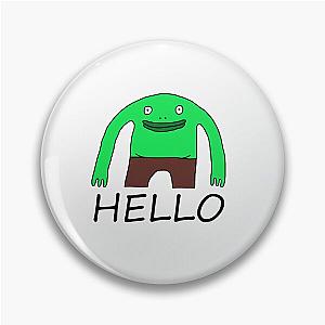 Smiling friends Mr Frog sticker Pin