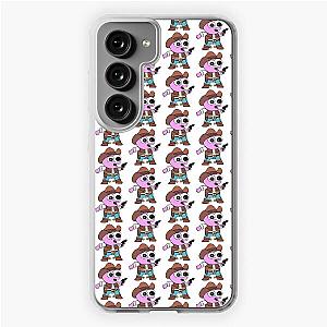 Smiling Friends Cowboy Pim Pattern - Adult Swim Samsung Galaxy Soft Case