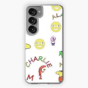 Smiling Friends Characters Pattern  Samsung Galaxy Soft Case