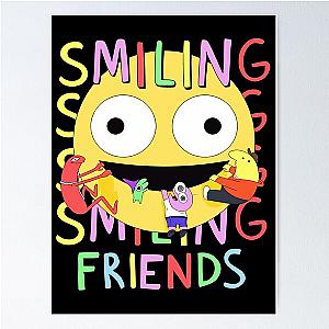 Cute Smiling Friends Poster