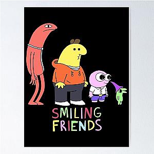 Smiling Friends Cartoon Poster