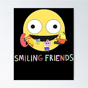 Smiling Friends Logo  Poster