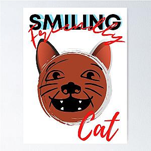 smiling friendly cat, smiling friends, smiling friends cat Poster