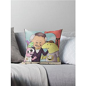 Smiling Friends - Company Photo Throw Pillow