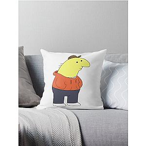 Charlie Smiling Friends - Adult Swim Throw Pillow