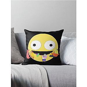 Smiling Friends - Adult Swim Throw Pillow