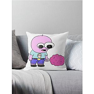 Pim reaches depression - SMILING FRIENDS! Throw Pillow