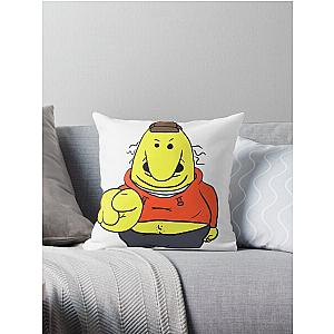 Smiling friends Charlie pointing Throw Pillow