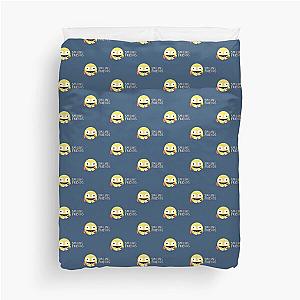 of Gleb Smiling Friends    Duvet Cover