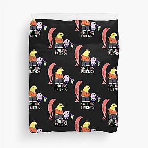 Smiling Friends Cartoon Duvet Cover