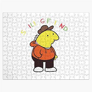 Smiling - Smiling Friends - smiling friends cat - smiling friends gleb     Jigsaw Puzzle