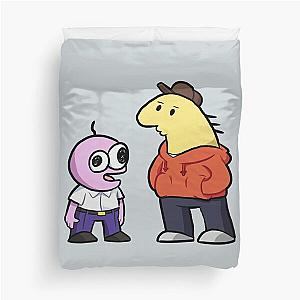 smiling friends                Duvet Cover