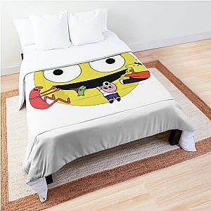 Smiling friends  Comforter