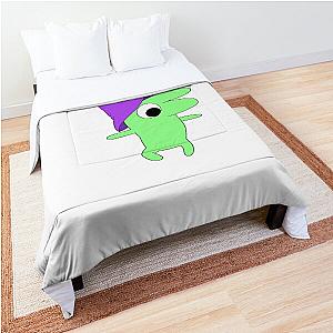 Gleb Dancing Smiling Friends - Adult Swim Comforter