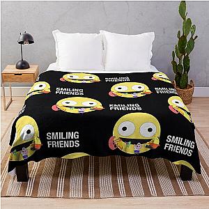 Smiling Friends - Adult Swim Throw Blanket