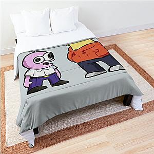 smiling friends                Comforter