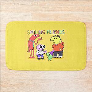 Smiling Friends Group Bath Mat