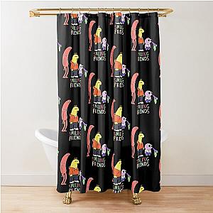 Smiling Friends Cartoon Shower Curtain